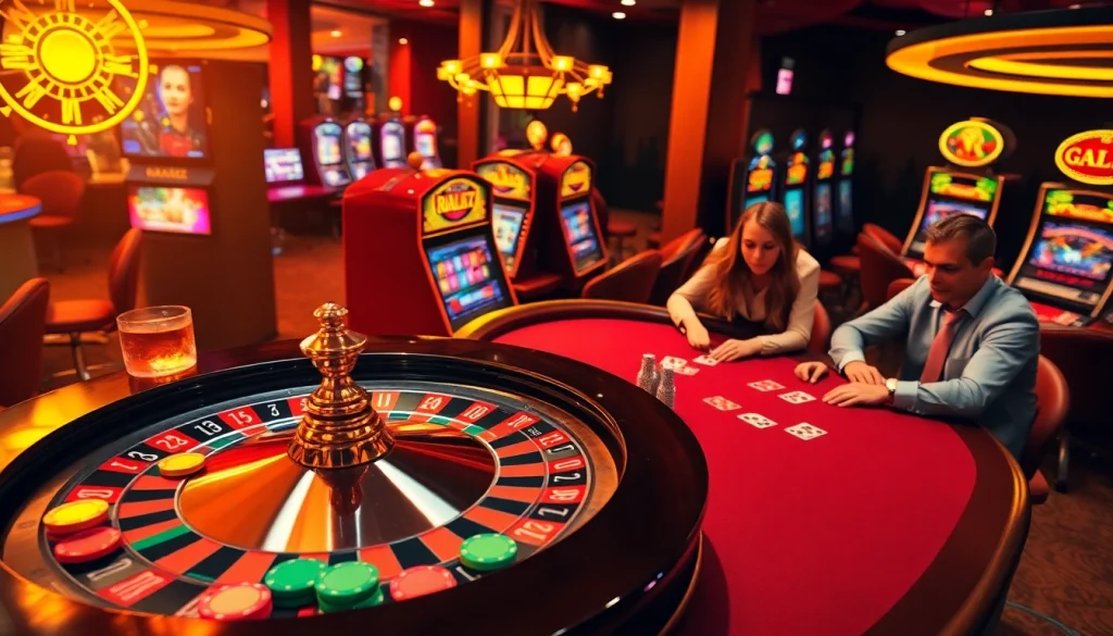 Experience the thrill of Jogoluck as players win big at a vibrant casino filled with games and excitement.